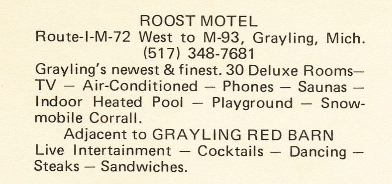 Motel 72 (Roost Motel) - Vintage Postcard